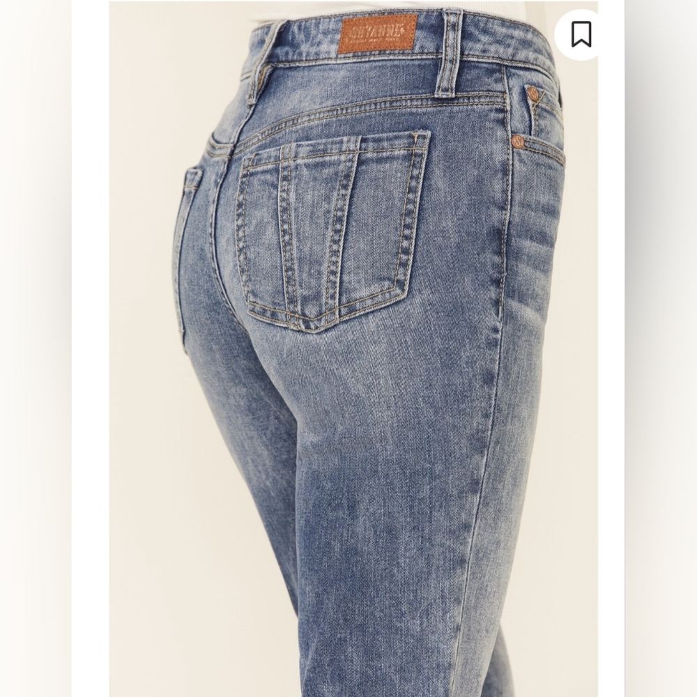 Shyanne Women's Boyfriend Jeans - Blue